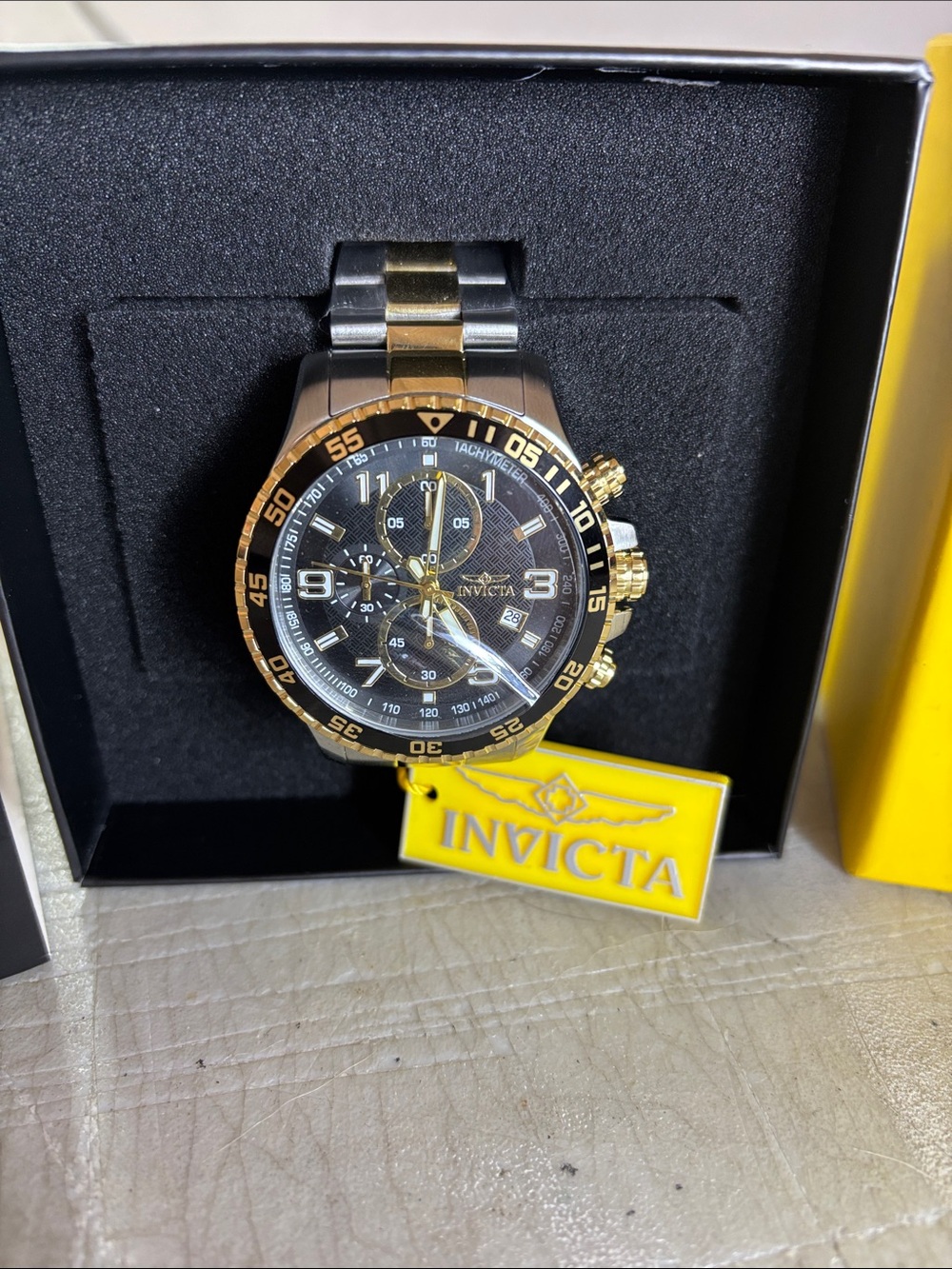 69814 - Invicta Specialty Mach Gala Men's Watch - 48mm, Gold, Steel
